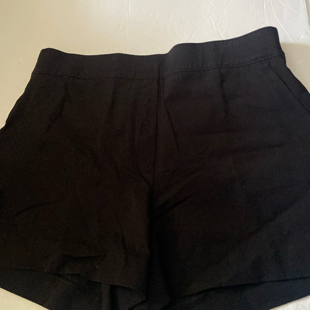 Spanx black shorts